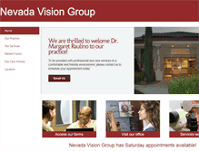 Tablet Screenshot of nevadavisiongroup.com